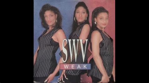 Weak by SWV Features Sultry Vocals and Upbeat Dance Rhythms